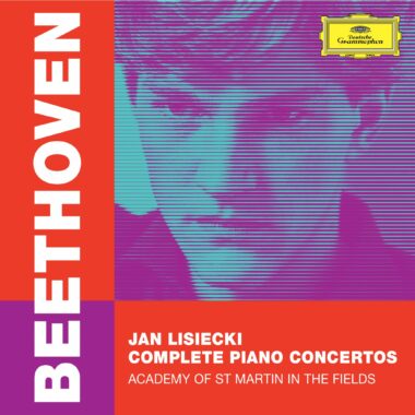 Album cover art for Jan Lisiecki Beethoven Piano Concertos cycle